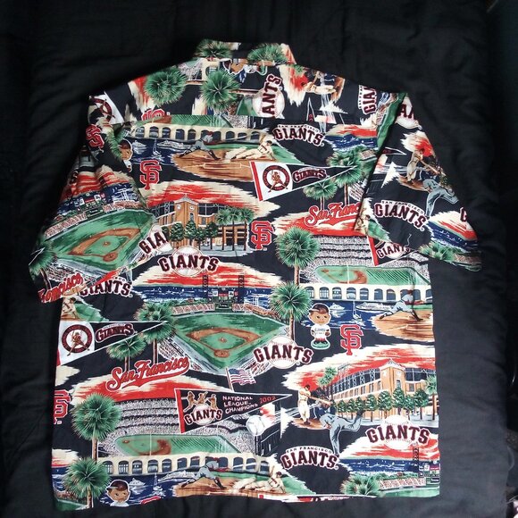 Vintage Reyn Spooner San Francisco Giants Hawaiian Shirt - Picture 5 of 5